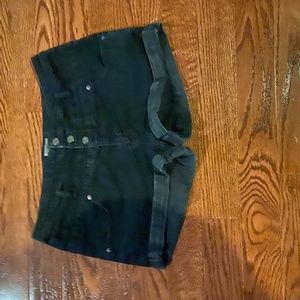 Mossimo Black Jean Shorts